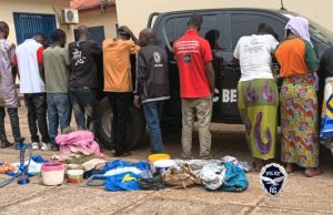 Beyla : 12 suspects interpellés et une importante saisie de chanvre indien lors de l’opération « Tempête »